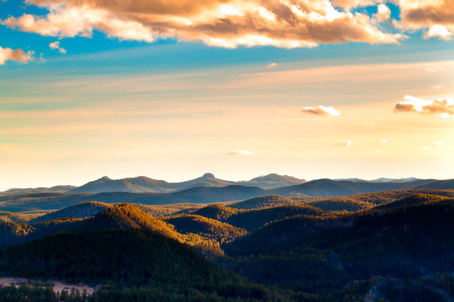 Boulder Hill Sunset