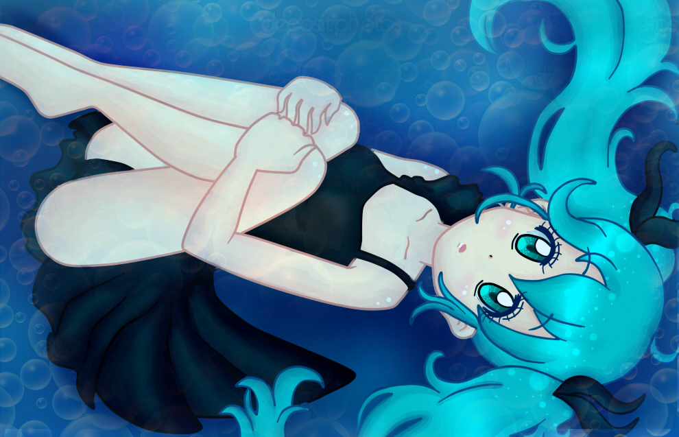 MIku hatsune Deep sea girl