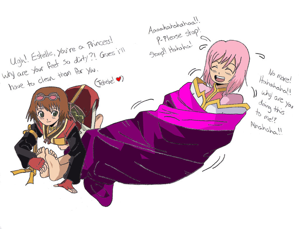 Tales of Tickling! by tgohan on DeviantArt