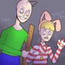 Baldi meets popee