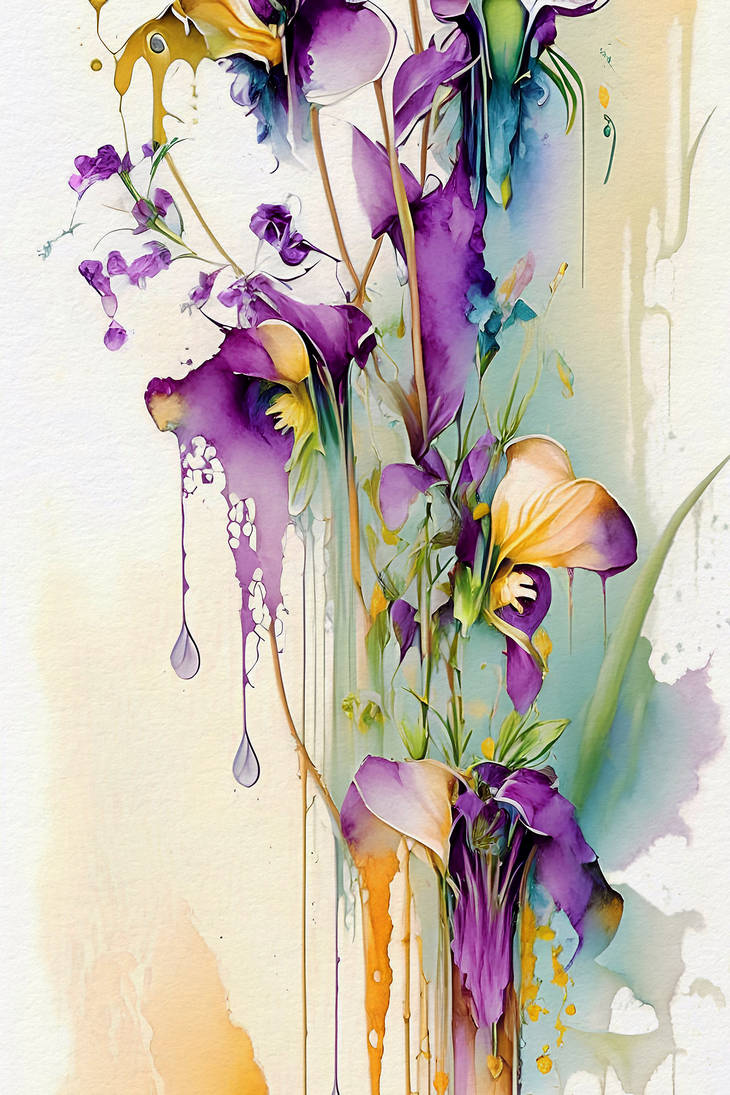 Melting Flowers by Omron on DeviantArt