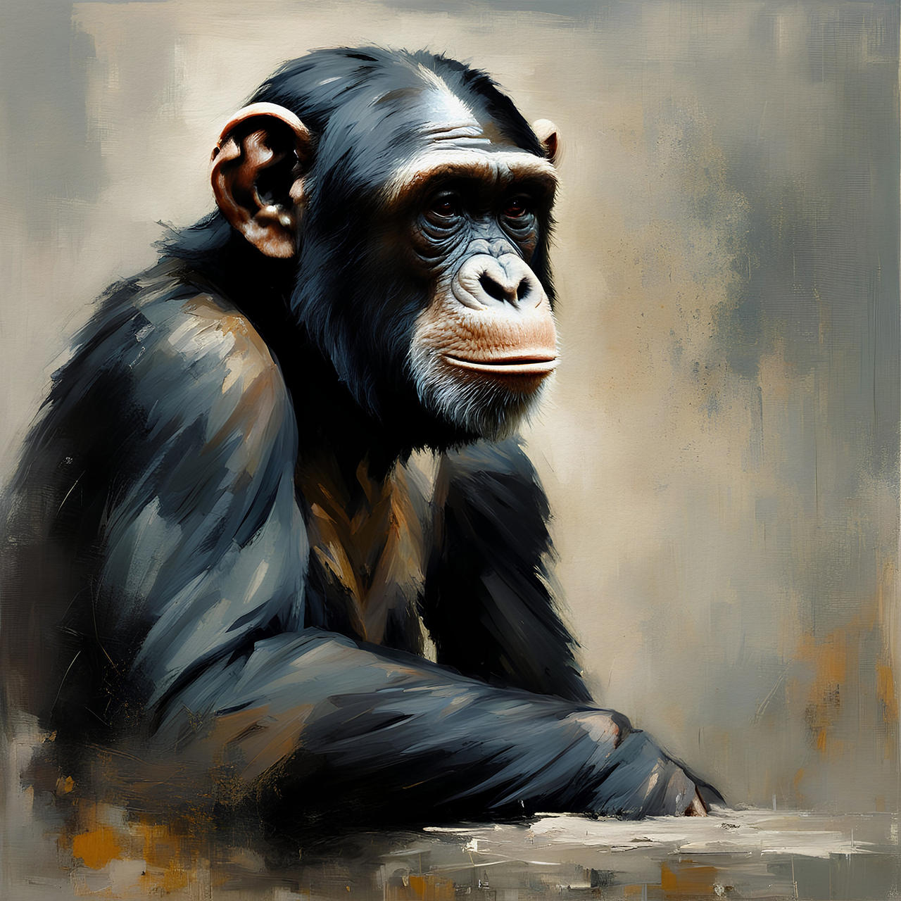 Deviantart Chimp Chimpanzee by Omron on DeviantArt