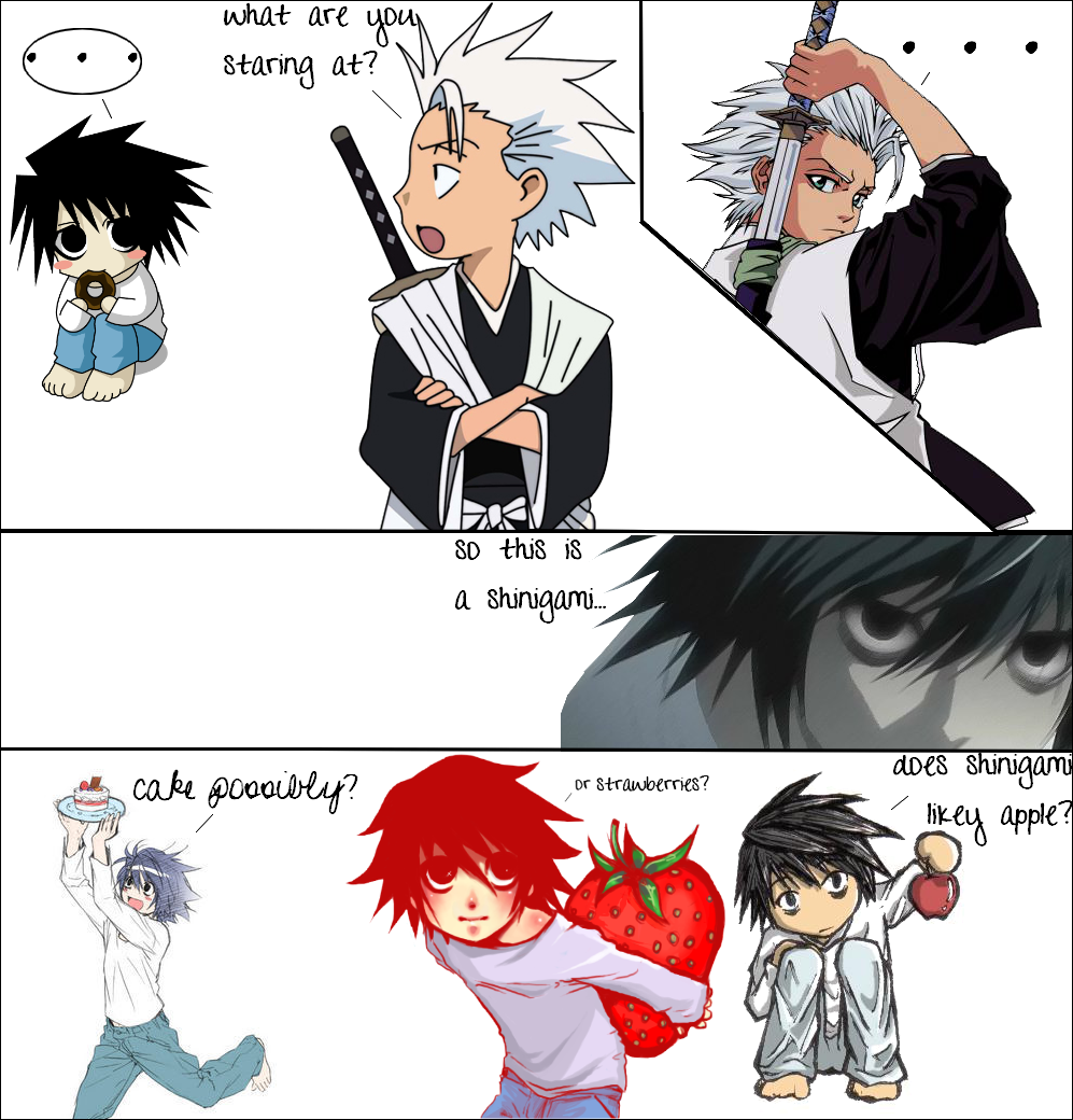 Bleach X Death Note By Meliixx On Deviantart Bleach X Death Note By Meliixx On Deviantart