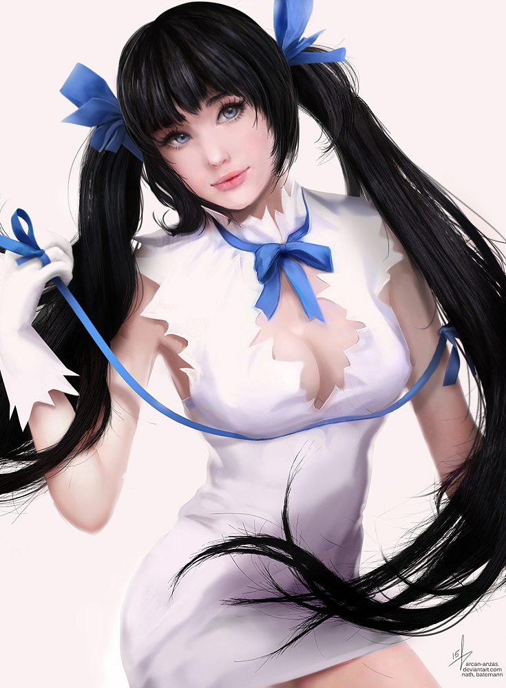 Hestia  Animasi, Seni anime, Seni