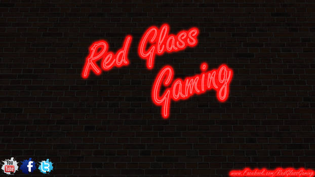 Red Glass Gaming Wallpaper