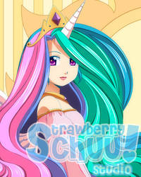 :Princess Celestia: by xenokurisu