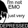 I'm not EMO....