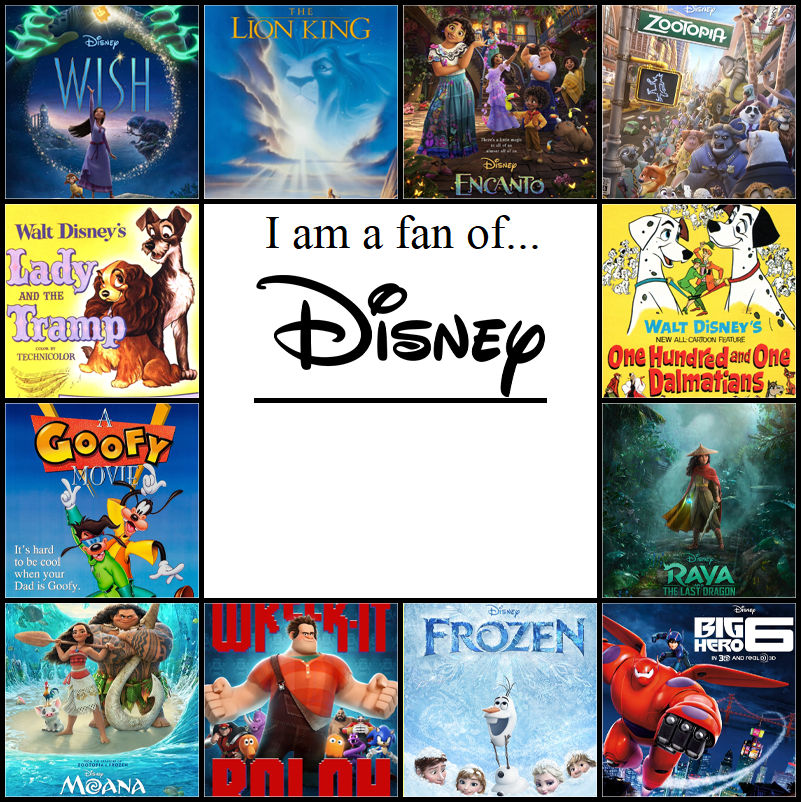 Disney Rastifan I'm a fan of Disney by DisneyFan2K6 on DeviantArt