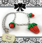 Oh my - Strawberry Necklace by ohmymarie