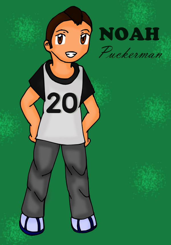 Chibi Glee - Noah Puckerman-