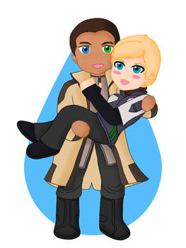 Markus y Simon Chibi