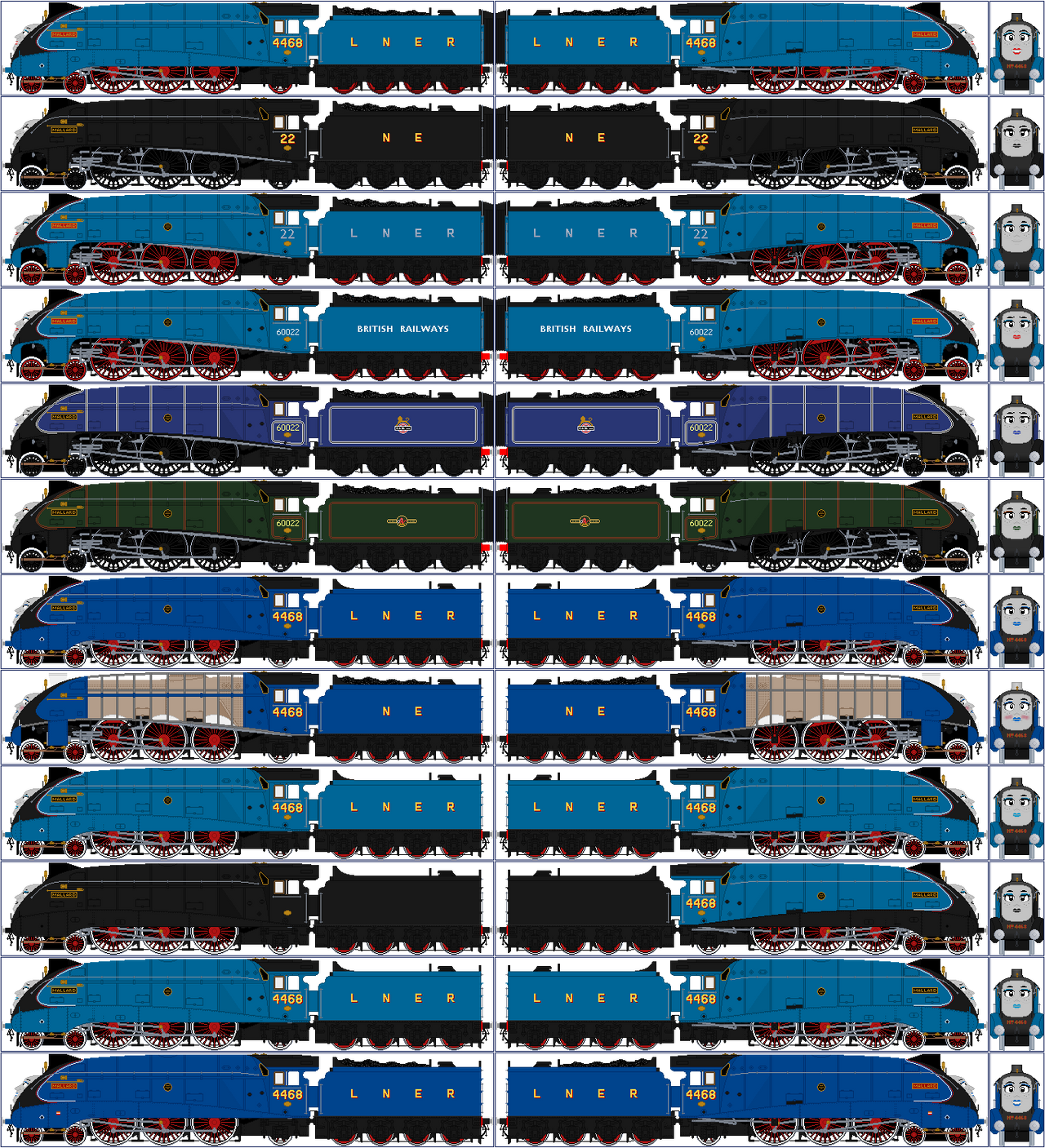 Lner O2 Class Deviantart LNER 4468- Mallory Gresley by SudrianShenanigans on DeviantArt