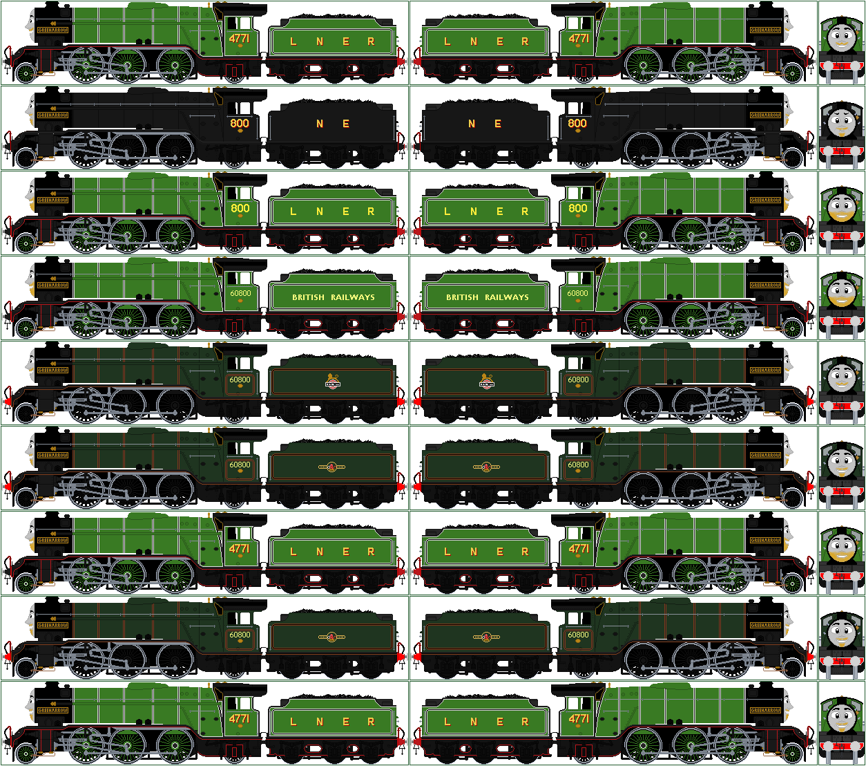 Lner O2 Class Deviantart LNER 4771- Oliver Gresley by SudrianShenanigans on DeviantArt