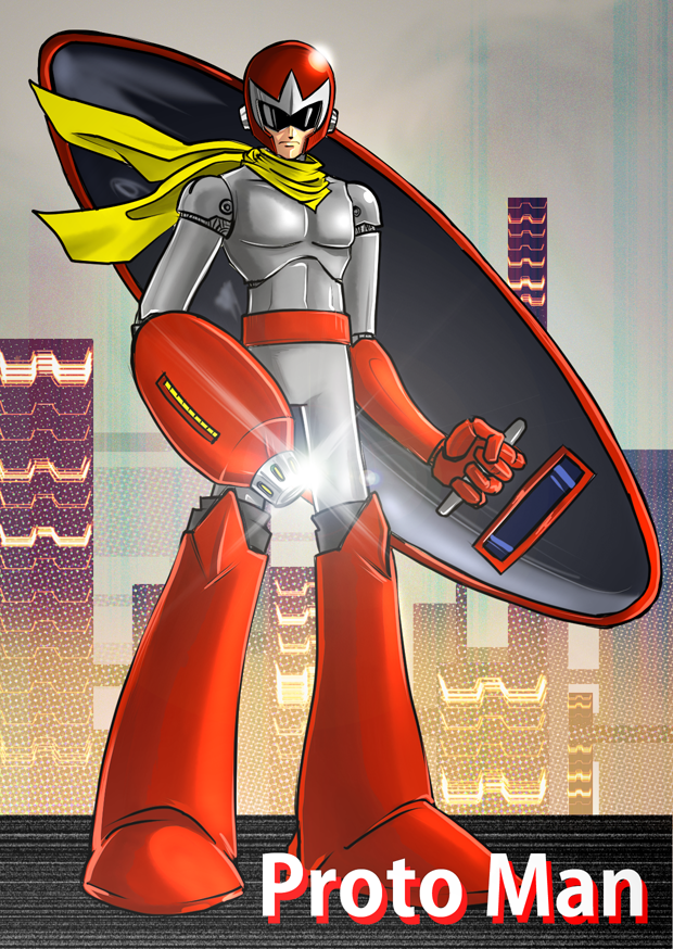 Proto Man by drios on DeviantArt