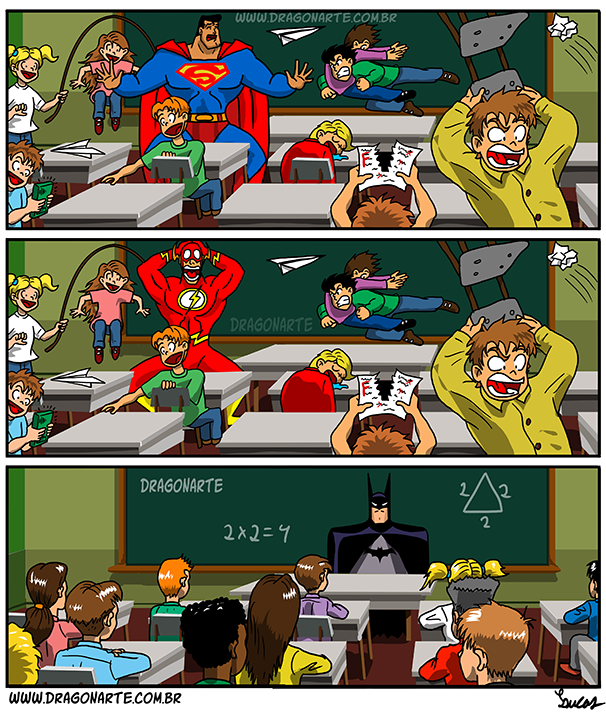 Batman Teacher by superheroesfunny on DeviantArt