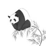 Relaxing Panda by dlax1