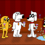 The meeting of Dogs