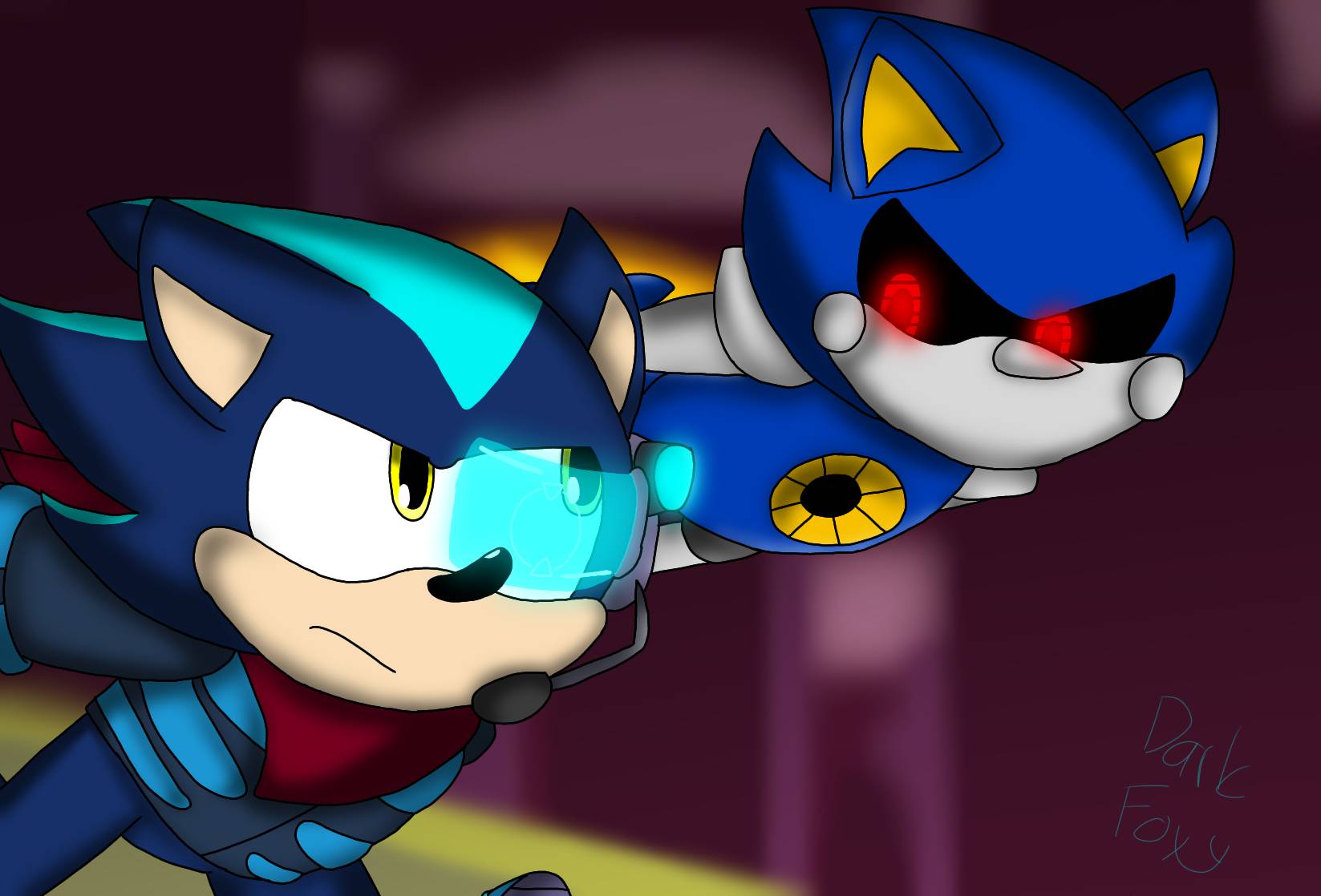 NEO METAL SONIC IN SONIC SPEED SIMULATOR!? 