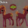 Dewy Path - Chica's reference sheet