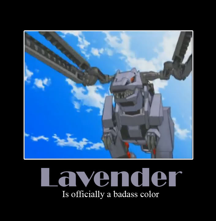 Zoids Motivational: Lavender