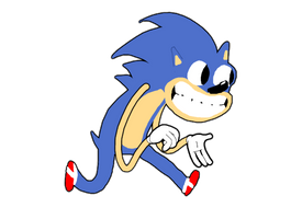 Dumb Running Sonic (Animated Gif)