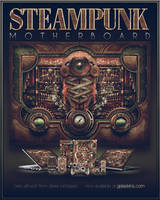 Steampunk Motherboard GelaSkins