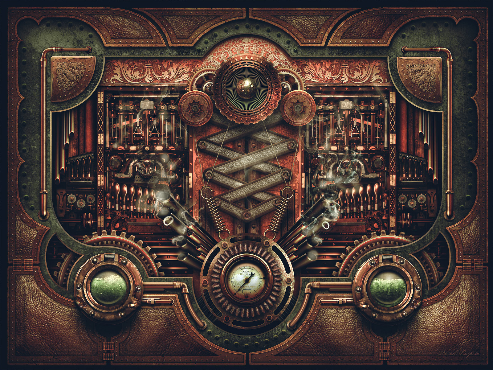 Steampunk Motherboard