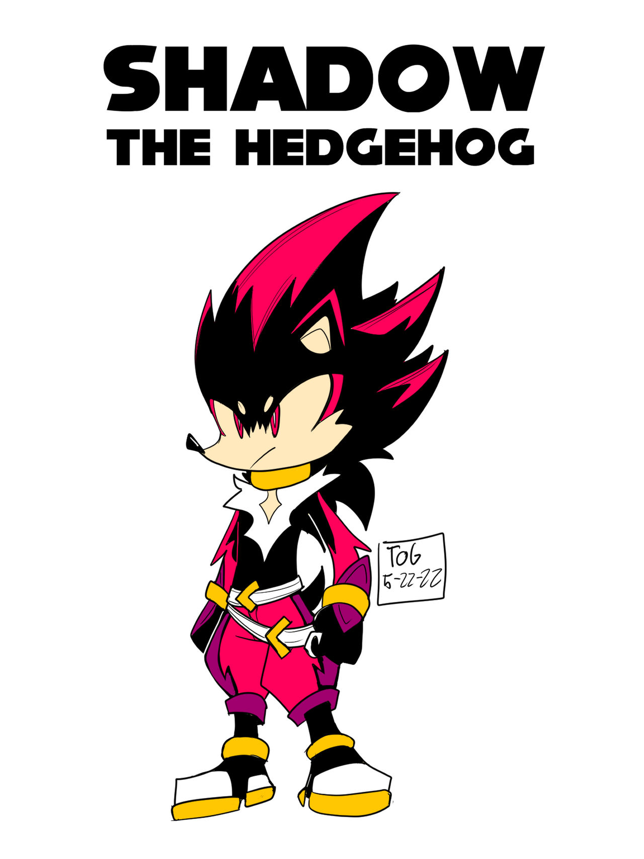 Shadow The Hedgehog Redesign by TravelerOfGales on DeviantArt
