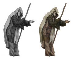 beggar/spy - concept art