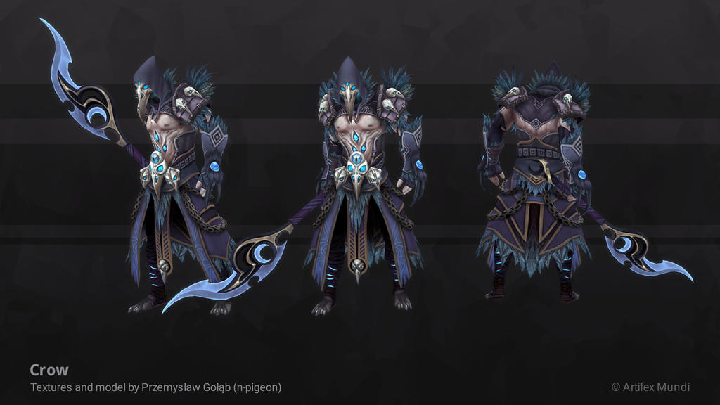 Crow by n-pigeon on DeviantArt