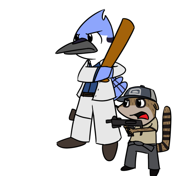 RS: L4D Modecai and Rigby