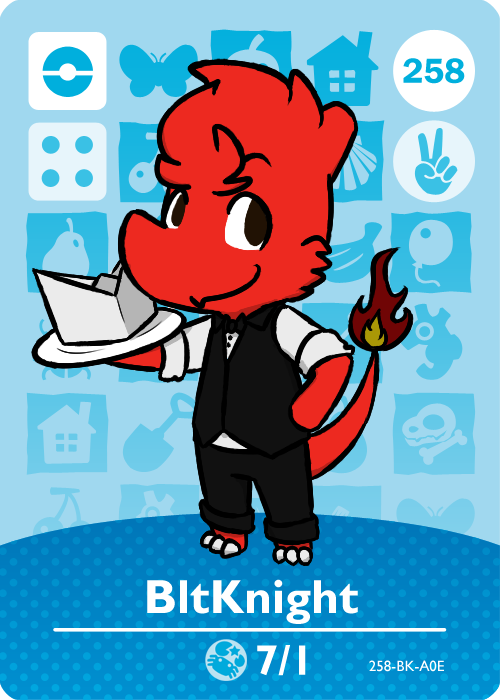 BltKnight Animal Crossing Amiibo Card