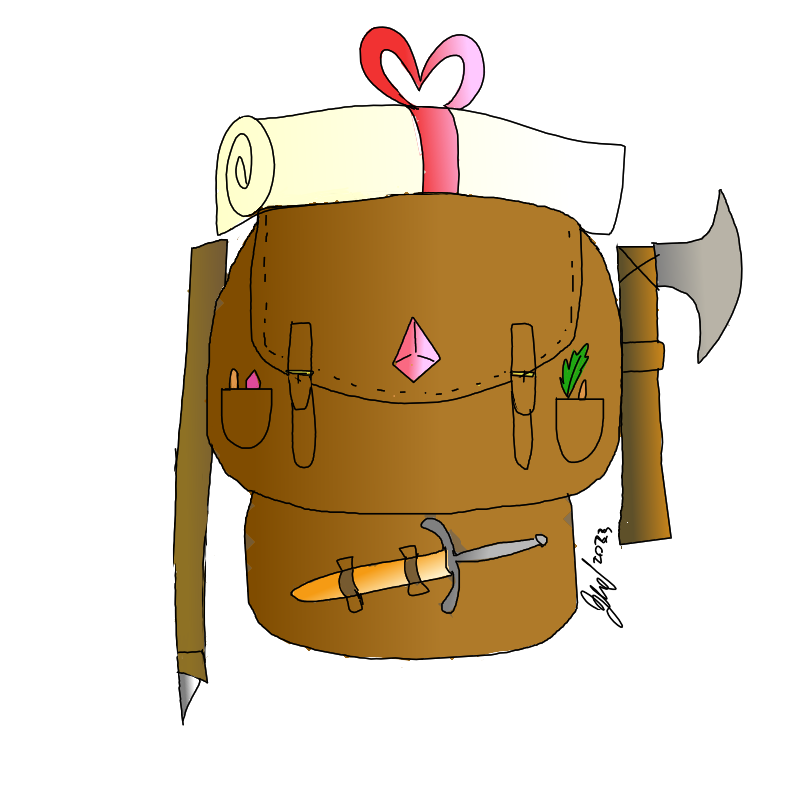 Backpack token by Gege16 on DeviantArt