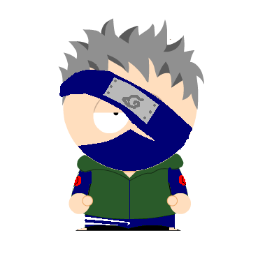 Kakashi-South Park Style