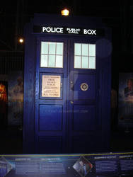 Exterior of 11th Doctor TARDIS