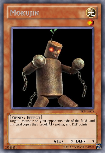 Mokujin card