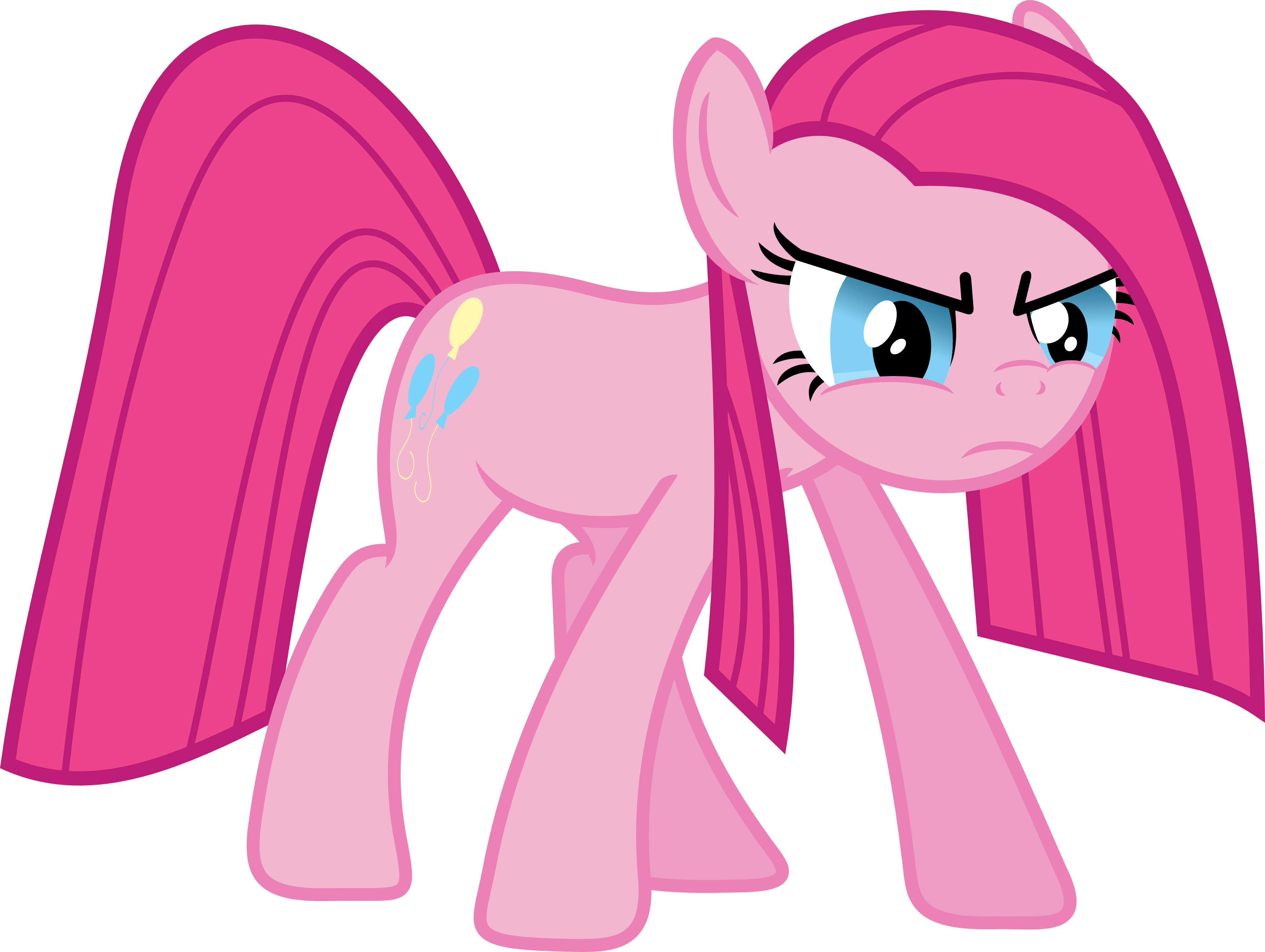 Who needs friends? There is only Pinkie Pie now