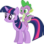 Just Twilight and Spike