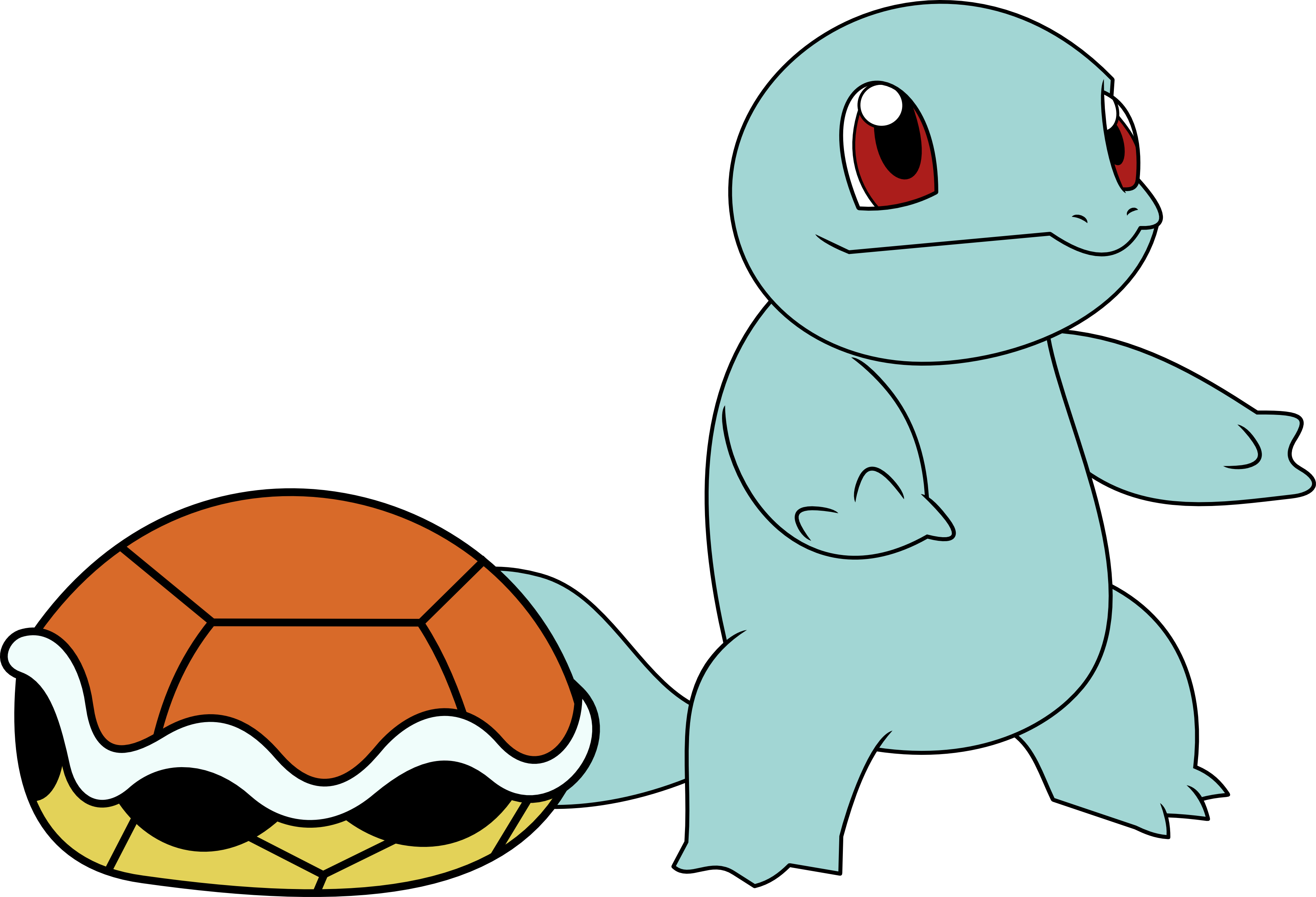 Squirtle au naturel