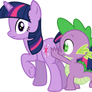Spike...are you touching my...?