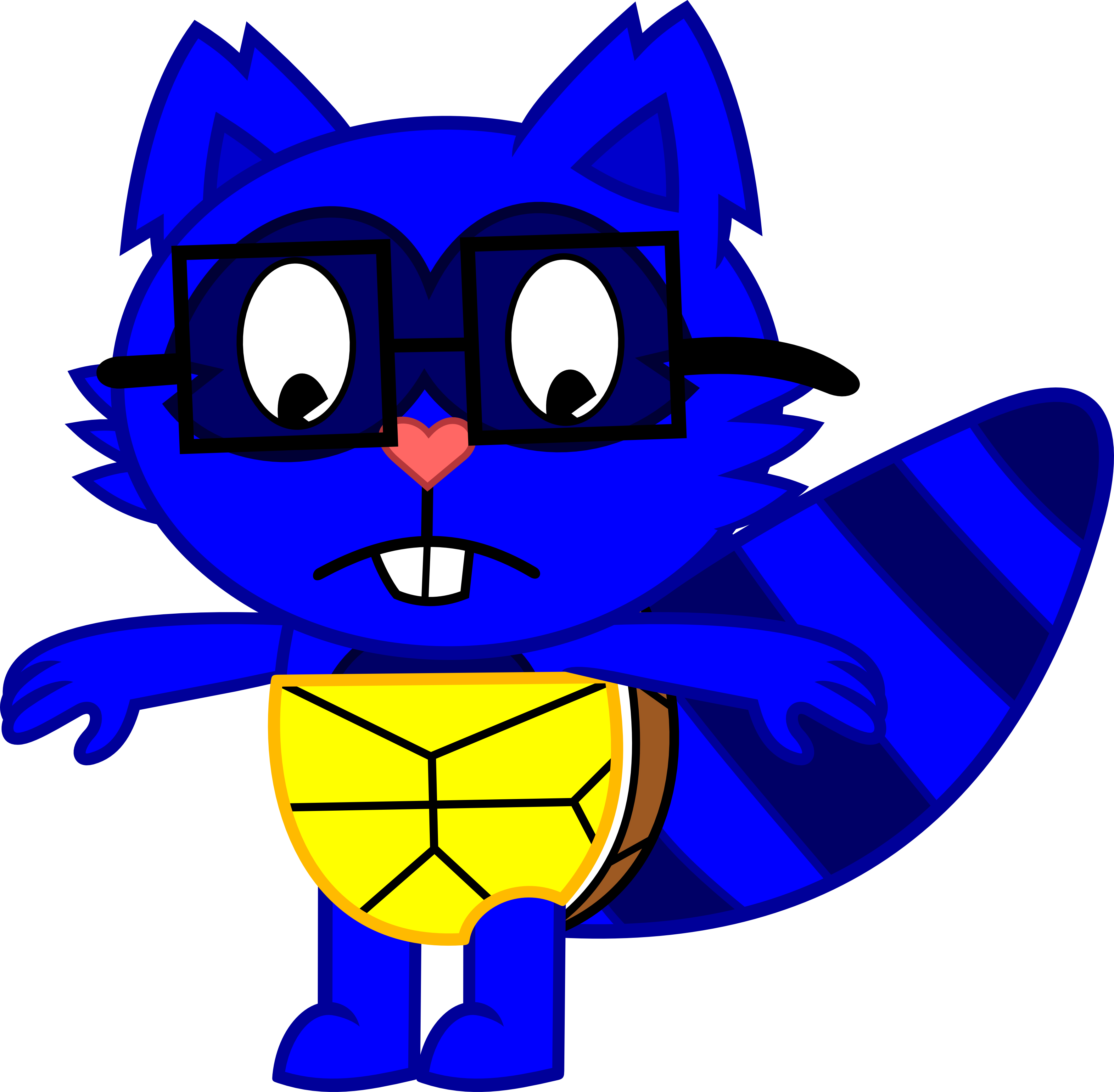 Turtle Raccoon_RQ by Porygon2z on DeviantArt