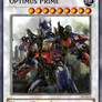 Optimus Prime card