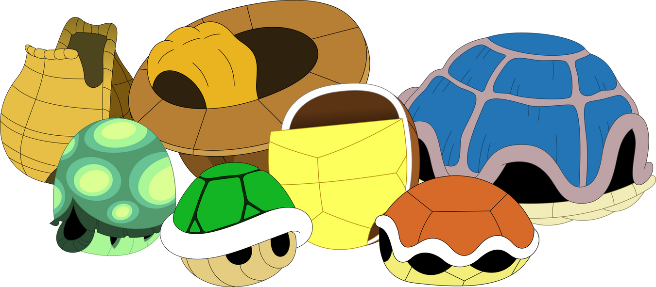All shells, no turtles by Porygon2z on DeviantArt