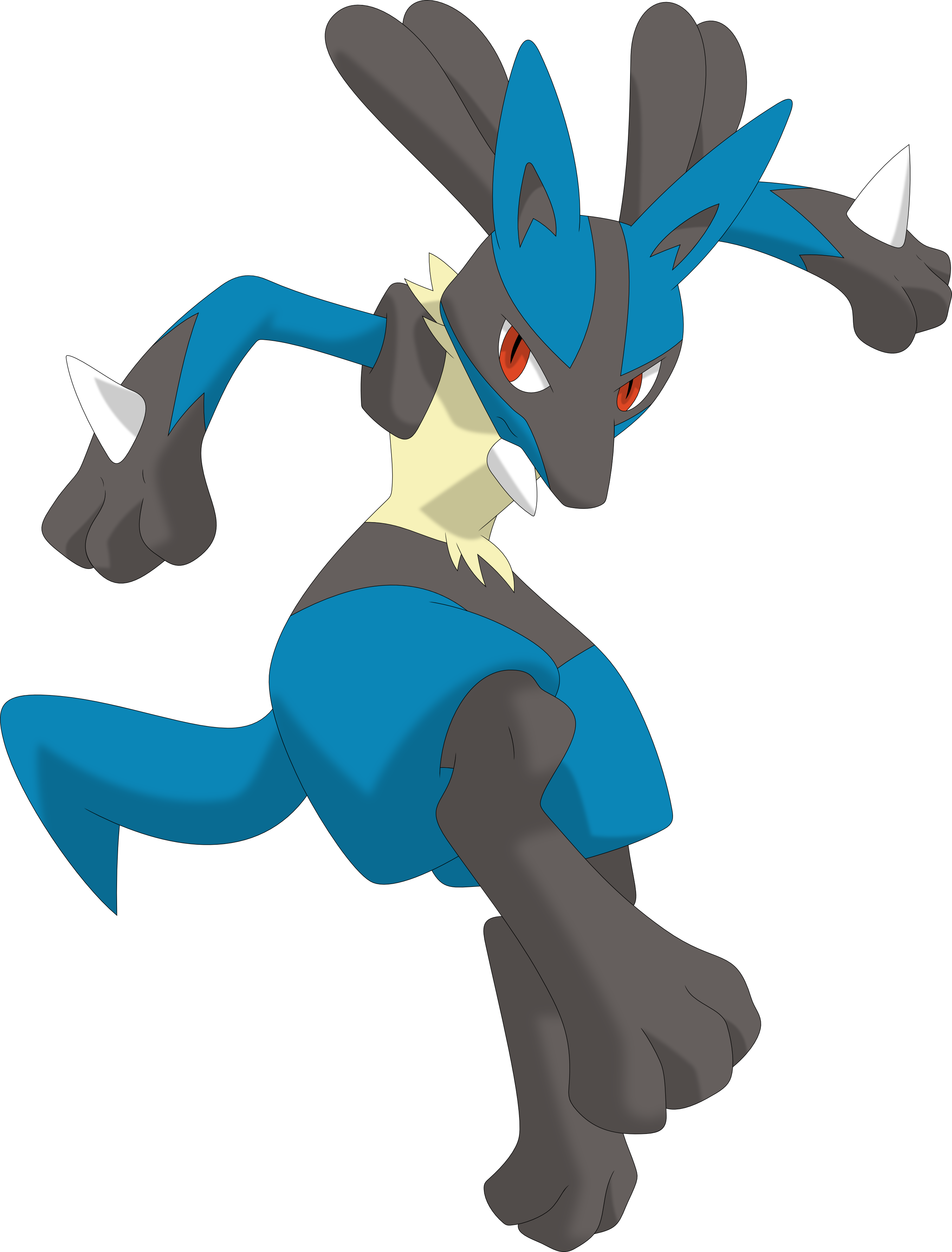 Lucario by Pokemonsketchartist on DeviantArt