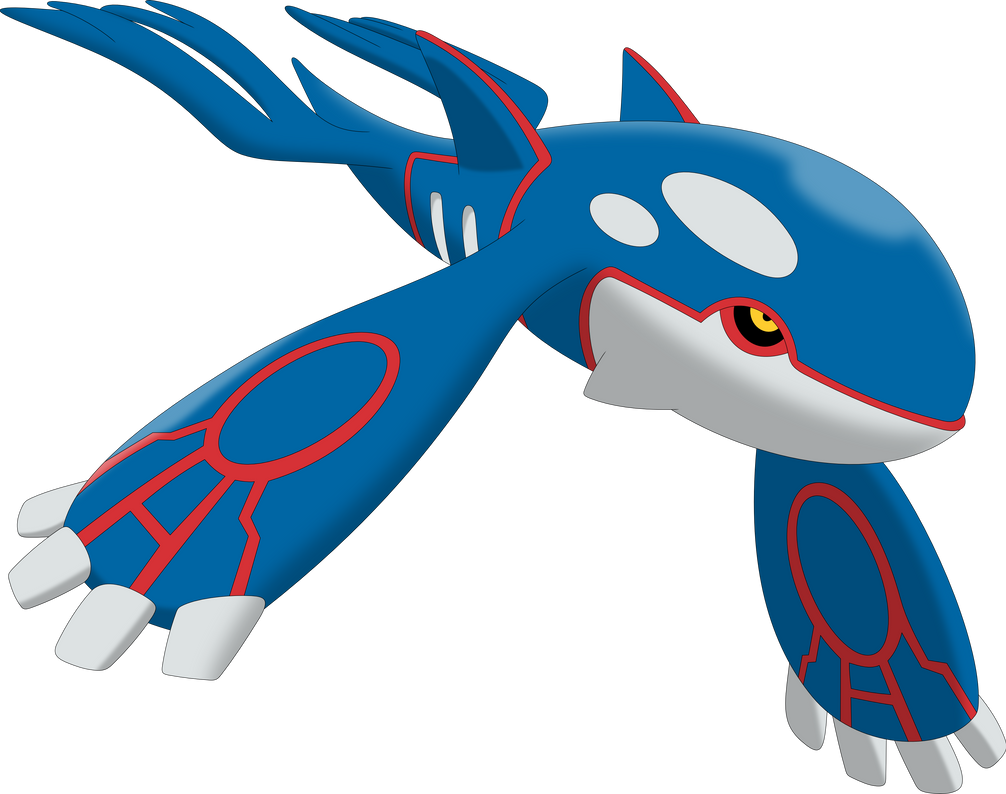 Kyogre by Porygon2z on DeviantArt