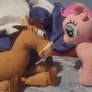 Pinkies fellow plush equine