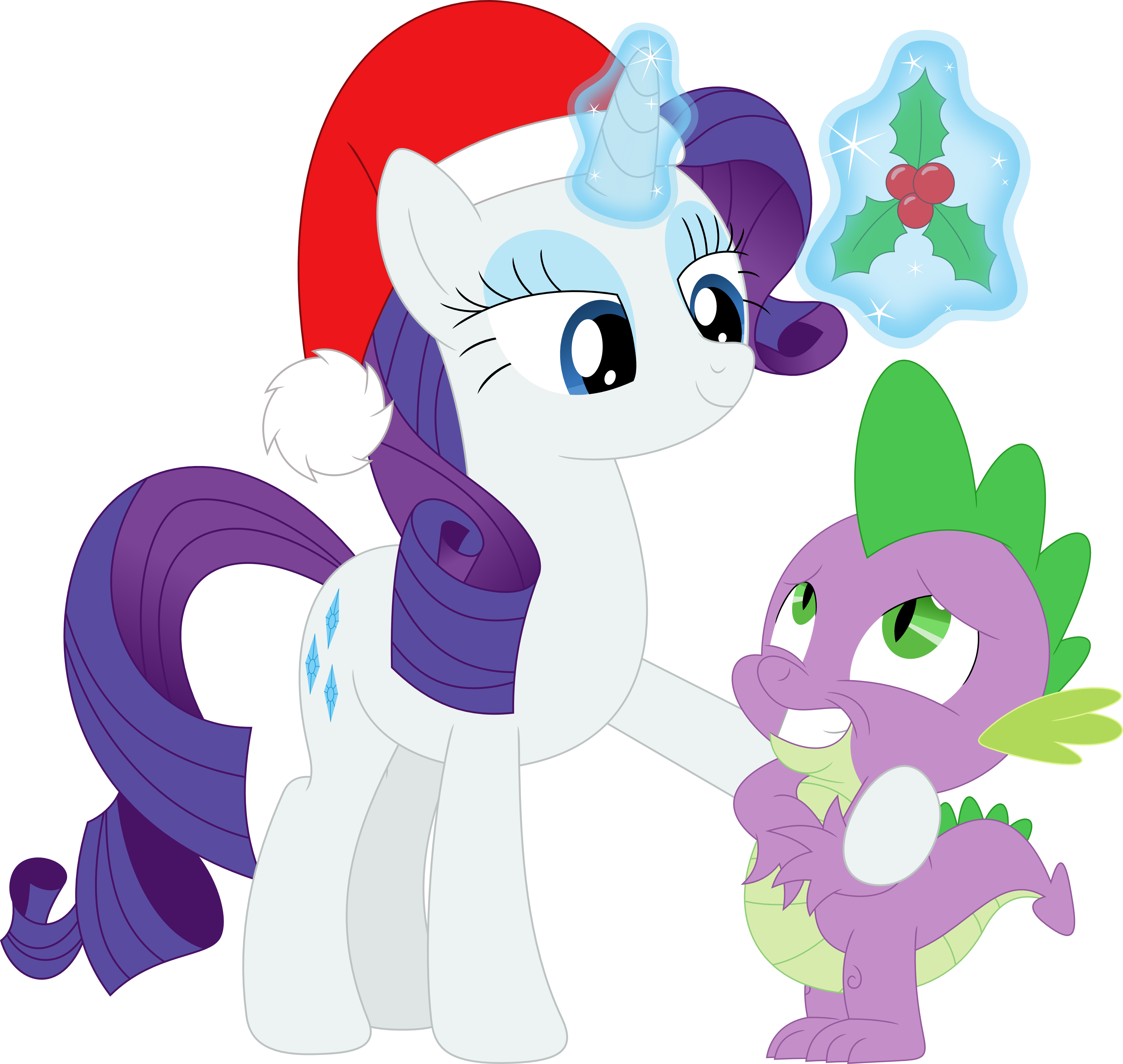 Raritys surprise Christmas gift by Porygon2z on DeviantArt