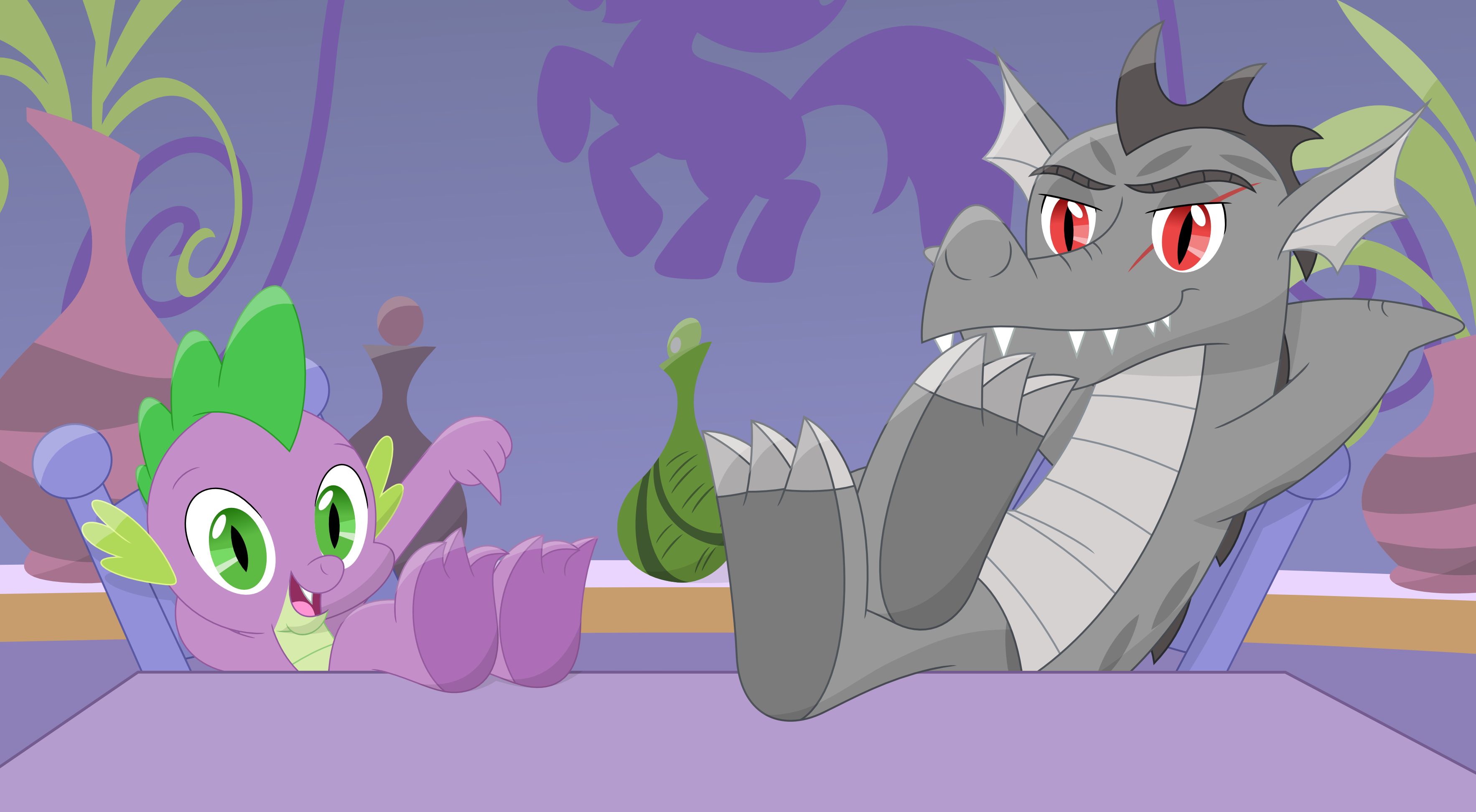 Multiple Characters on MLP-Spike - DeviantArt 