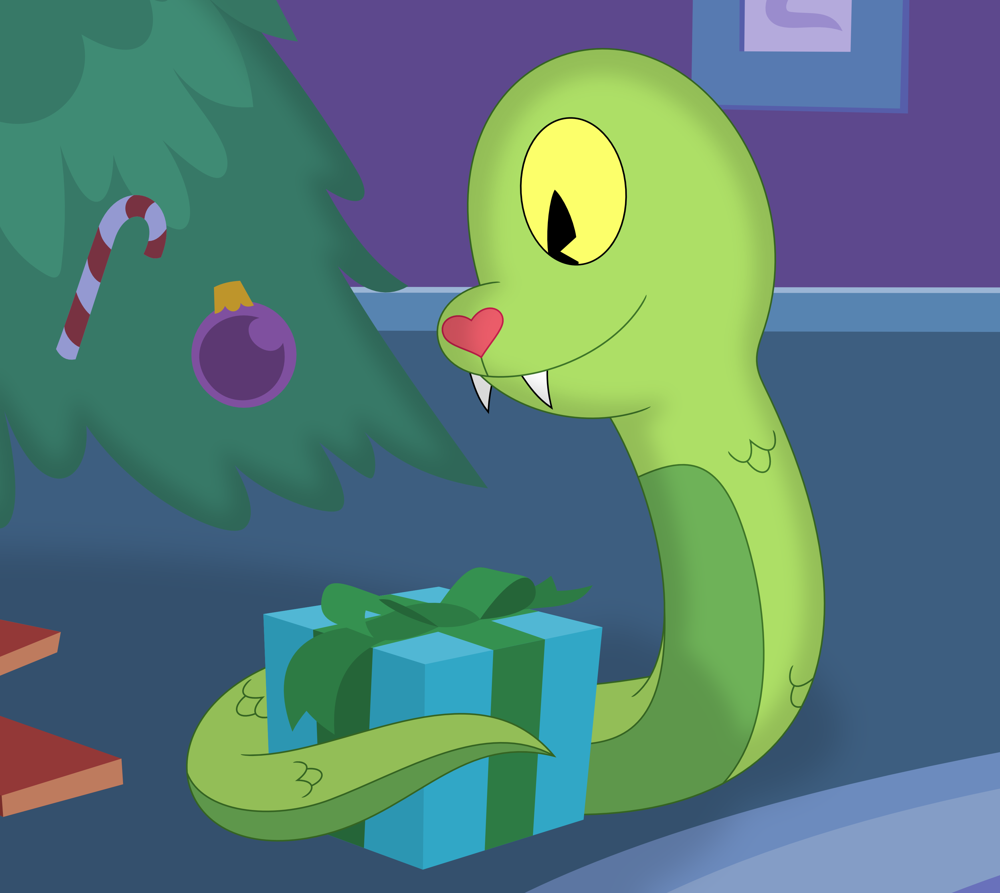 Python Devintart A present for the python by Porygon2z on DeviantArt