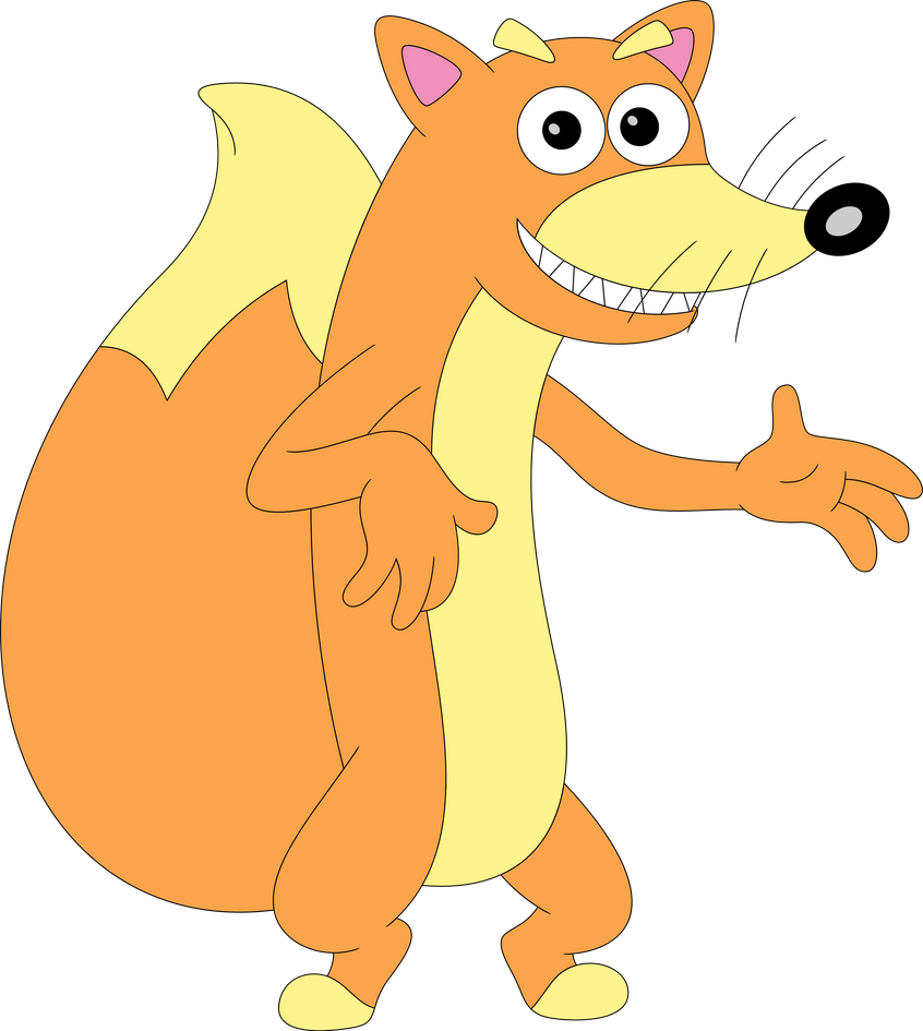 Swiper the unmasked fox has returned by Porygon2z on DeviantArt